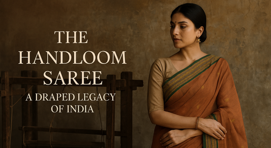 The Handloom Saree – A Thread of Heritage, A Draped Legacy